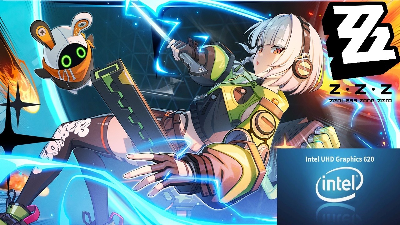 Играю в Zenless Zone Zero на интегрированной видеокарте Intel UHD 620.