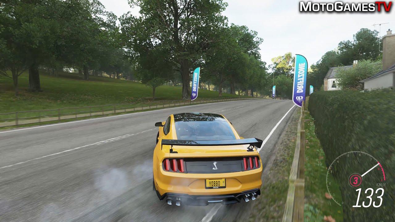 Forza Horizon 4 2020 Ford Mustang Shelby GT500 Gameplay YouTube
