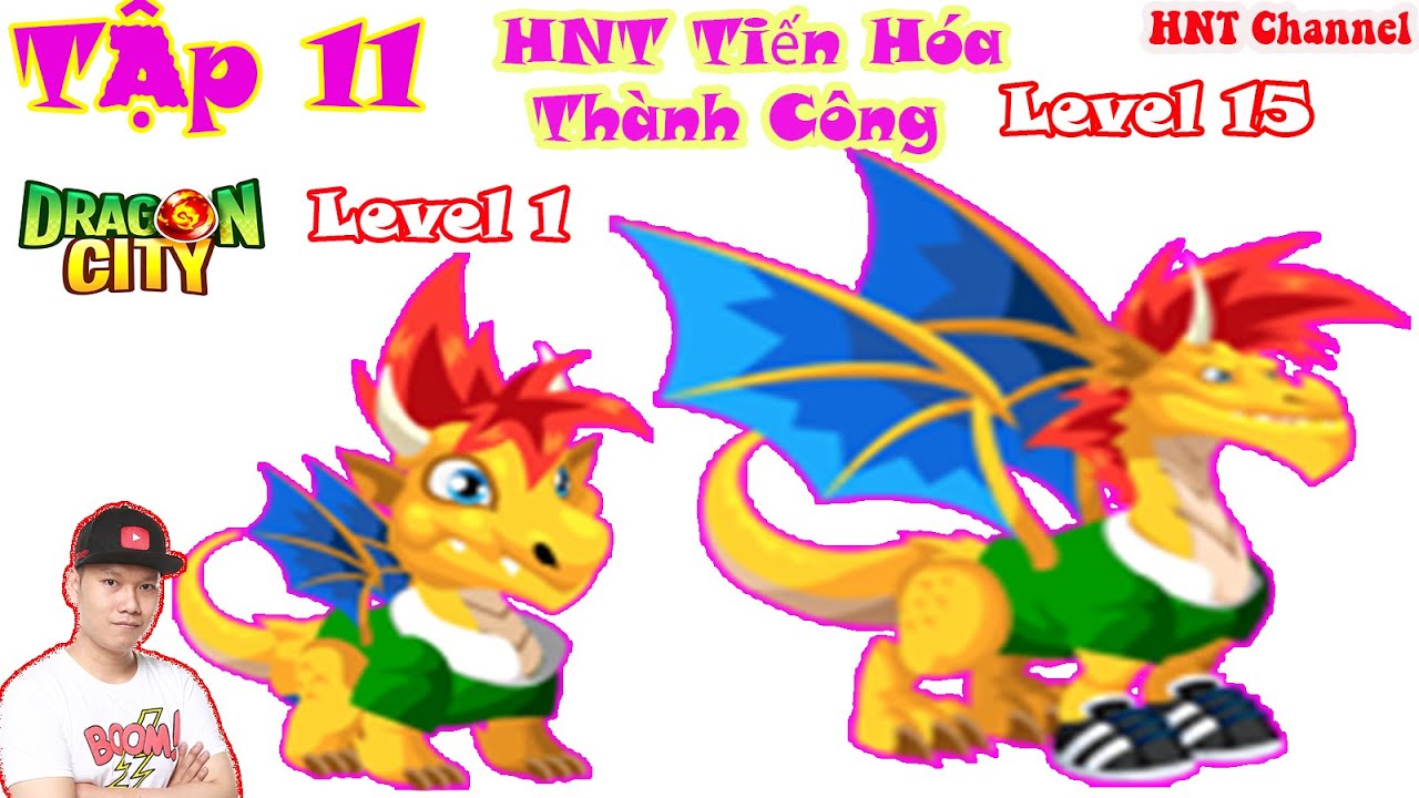 Dragon City Fan Tập 11 HNT Ronaldo Korean Soccer Dragon Siêu Ngầu Cùi