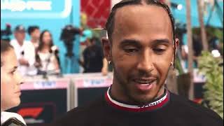 F1 2022 Lewis Hamilton Post Qualifying Interview Miami GP