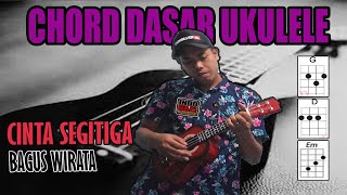 Bagus Wirata - Cinta Segitiga ( Lirik & Chord ) Cover Versi Ukulele By Indobali Akustik