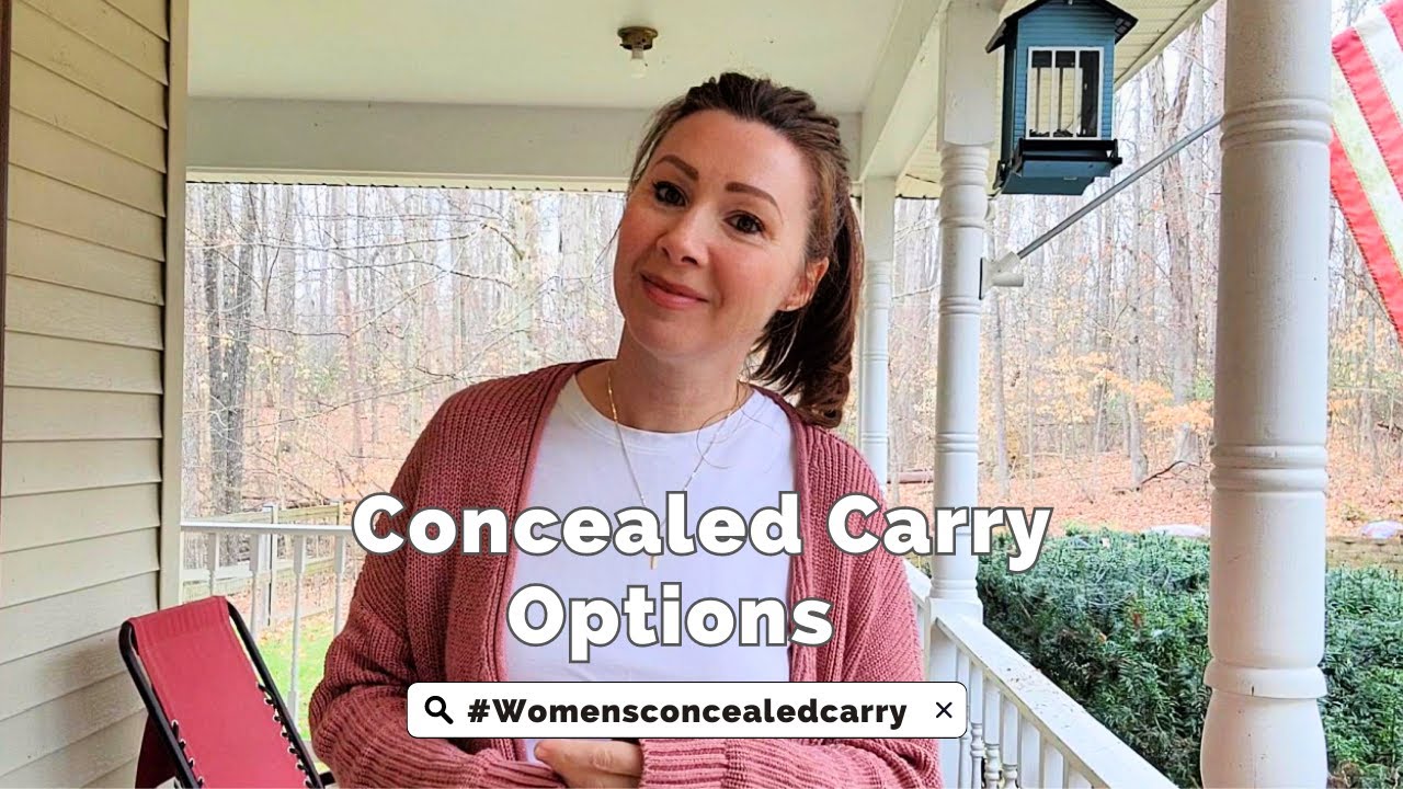 Concealed Carry Holsters for Women: What Are the Options and Which is Best?  - Vedder Holsters