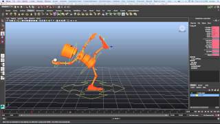 Animating A Character Throwing a Ball in Autodesk Maya 2014