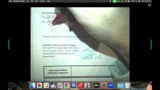 Geo Lesson 9.3 Notes: Similar Right Triangles