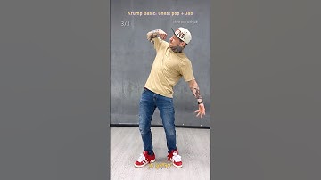 Krump basic TUTORIAL - Chest pop with Jab | Dance tips lesson 1 #krump