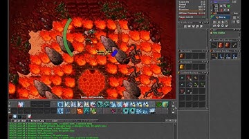 Tibia gameplay - Zaddur (ED LVL 119) Darashian Dragon lair