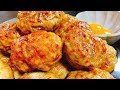 【大食い】カンタンすぎる♪『世界一旨いやみつき鶏つくね』The best Japanese Chicken Meatballs in the world 鸡肉丸  츠쿠네