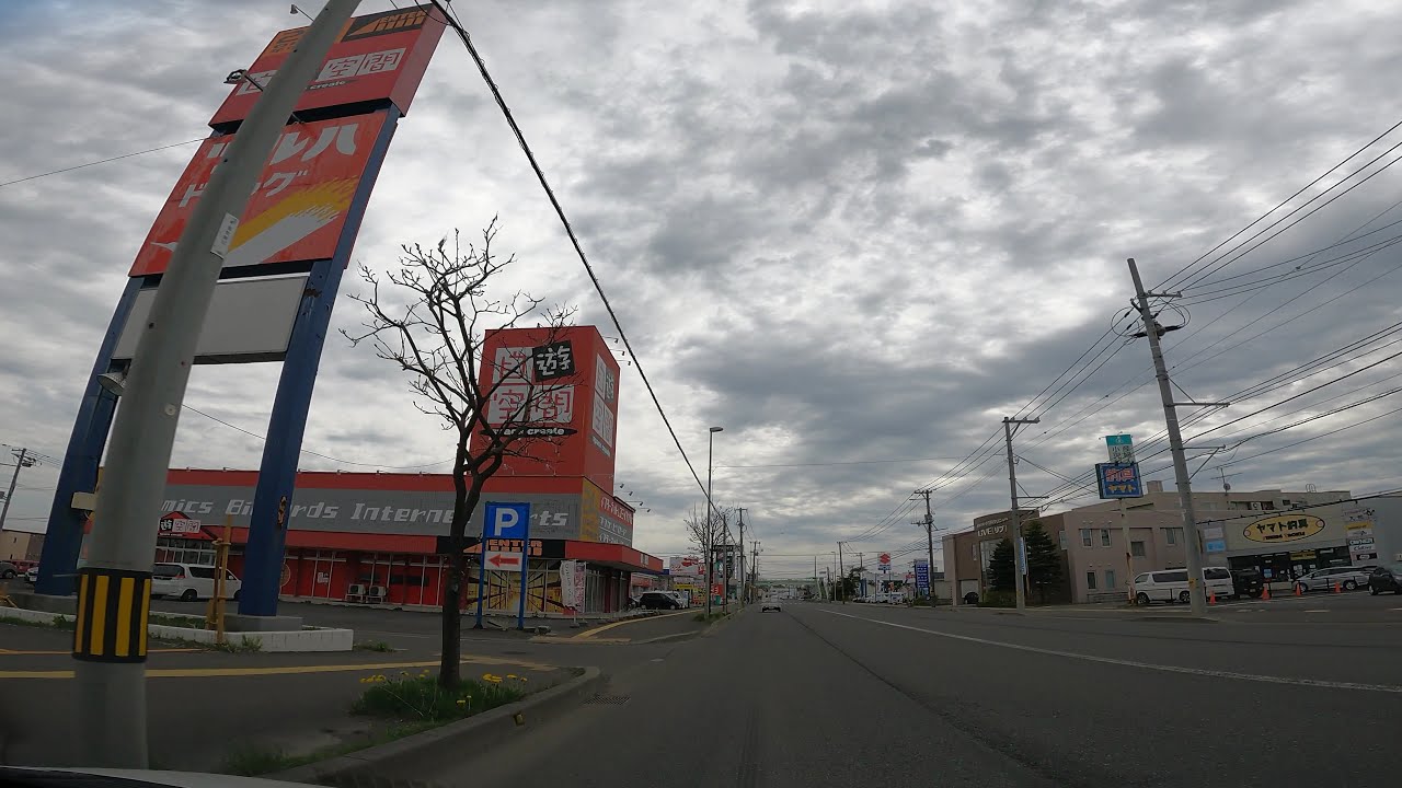北海道【恵庭市街地】ドライブ😄恵庭市北柏木町～柏木町～恵央町～有明町～本町～泉町～住吉町～惠南 2021年5月