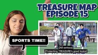 #TREASURE [TREASURE MAP] EP.16 ⚽️ 트레저 체육 (몸개그) 대회 ⚽️ |  REACTION