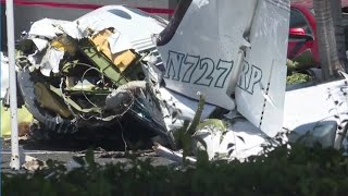 Plane Crashes onto Parking Lot - 5 Killed
