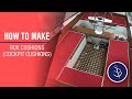 How to Make Cockpit Cushions - Box Cushions