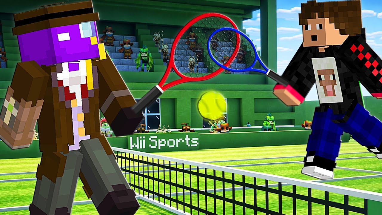 I Played Wii Sports INSIDE Minecraft!
