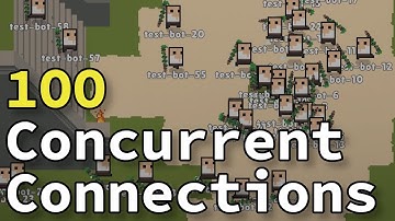 I scaled my MMO to 100 concurrent connections