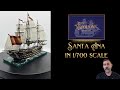 Santa Ana at Trafalgar - A Spanish ship of the line build in 1/700 scale