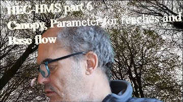 HEC-HMS part 6/8, Canopy, parameters for the reaches and springs