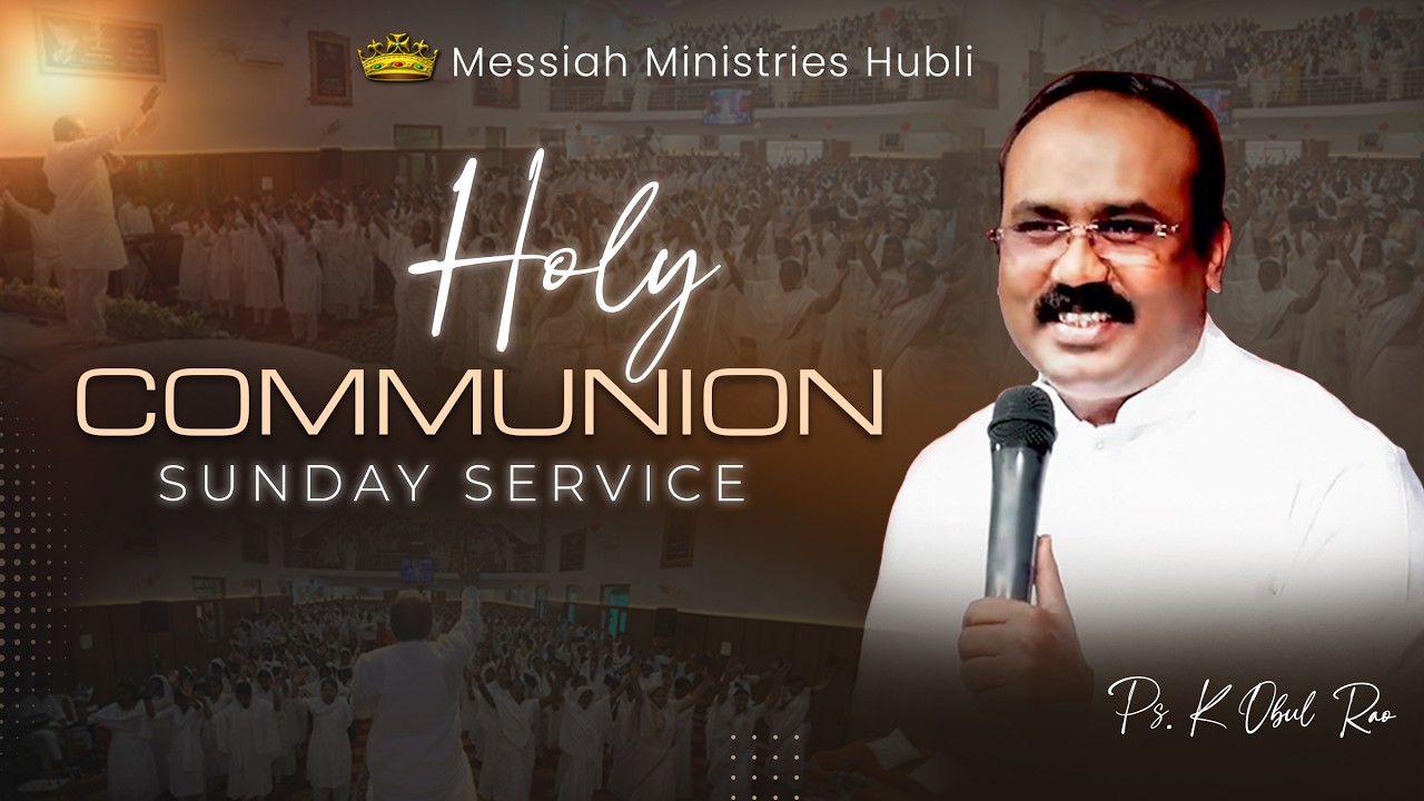 Sunday Church Service | Ps.K.Obul Rao | Messiah Ministries Hubli | 1-03-2026 |