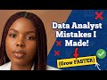 Beginner Data Analyst Mistakes to Avoid (What Helped Me Grow Fast)