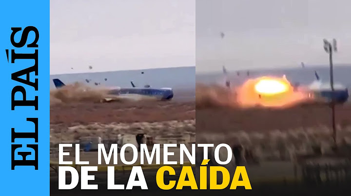 AVIÓN ESTRELLADO | El impacto contra el suelo de la aeronave de Azerbaijan Airlines | EL PAÍS