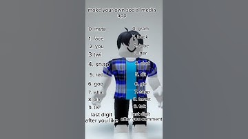 make your own social media app 🎮