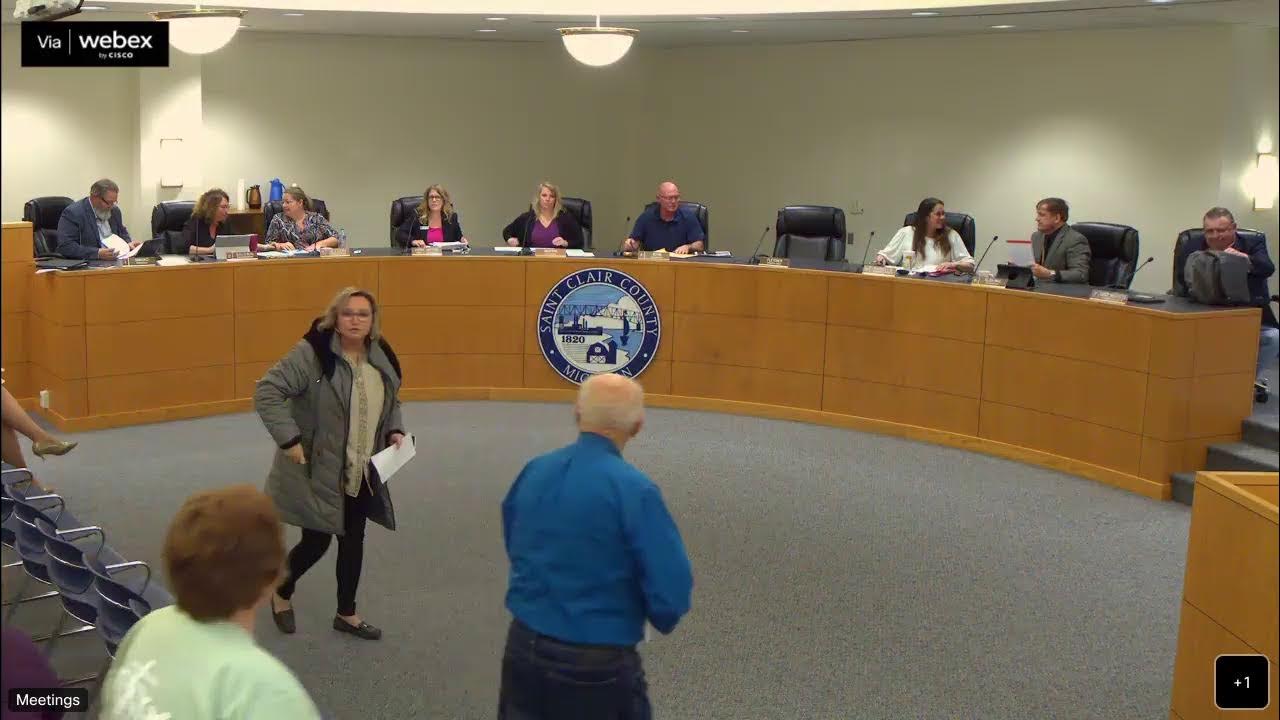 February 16, 2023 St Clair County Board of Commissioners - YouTube