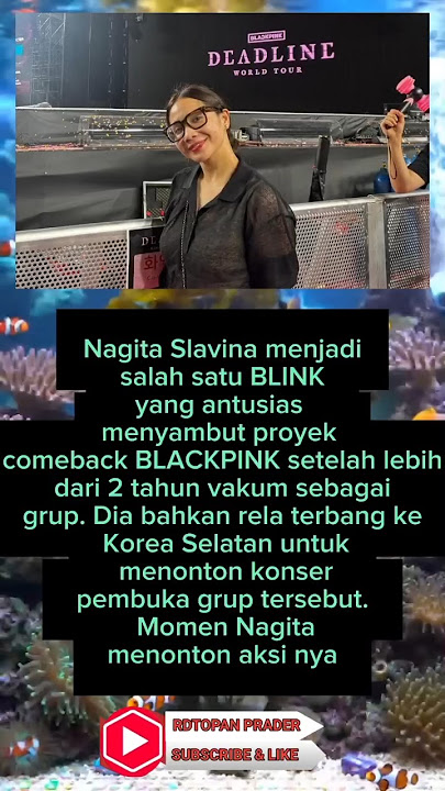 Viral nagita slavina antusias sambut proyek baru blackpink #shorts #nagitasalavina #artis