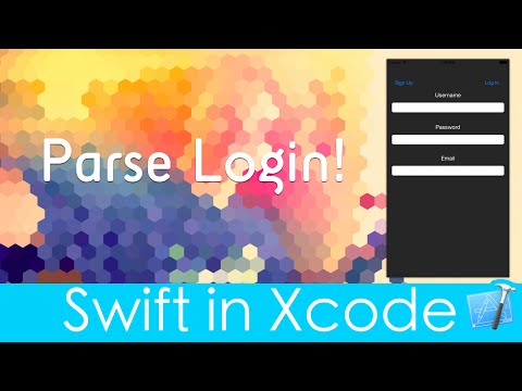 Parse Login! (Swift in Xcode)