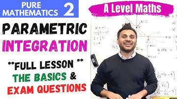 Parametric Integration to find areas (11.8) Ex 11H - A Level
