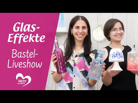 Video: Wie macht man irisiertes Glas?