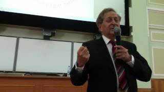 Play video: Claude Cohen-Tannoudji at MSU (part 1)