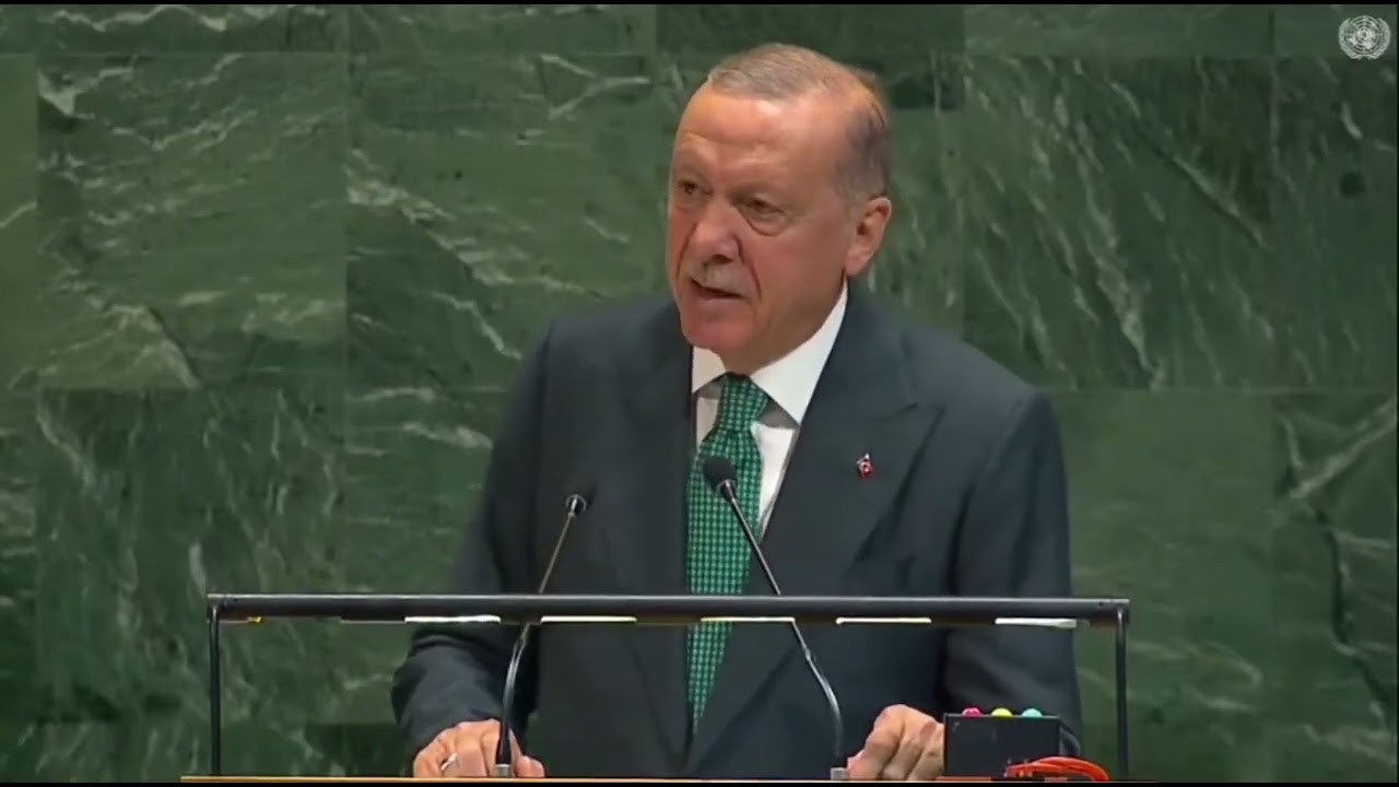 Erdogan urges UN-based resolution of Kashmir dispute at UNGA