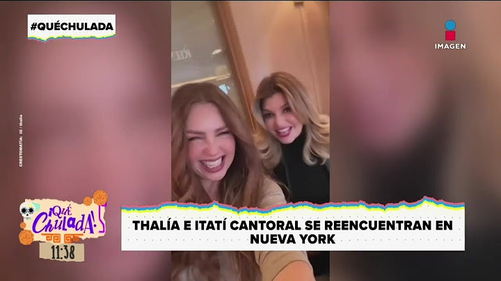 Así fue el reencuentro de María la del Barrio y Soraya Montenegro