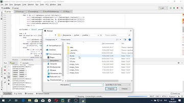 Деканат. Часть 3. PyQt5. QTableWidget, SQLite