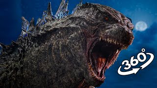 VR 360° Godzilla Atomic Breath in real life / Godzilla Beach Attack! screenshot 4