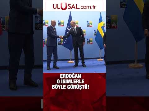 Erdoğan, NATO Genel Sekreteri Stoltenberg ve İsveç Başbakanı Kristersson'la görüştü #erdoğan #keşfet