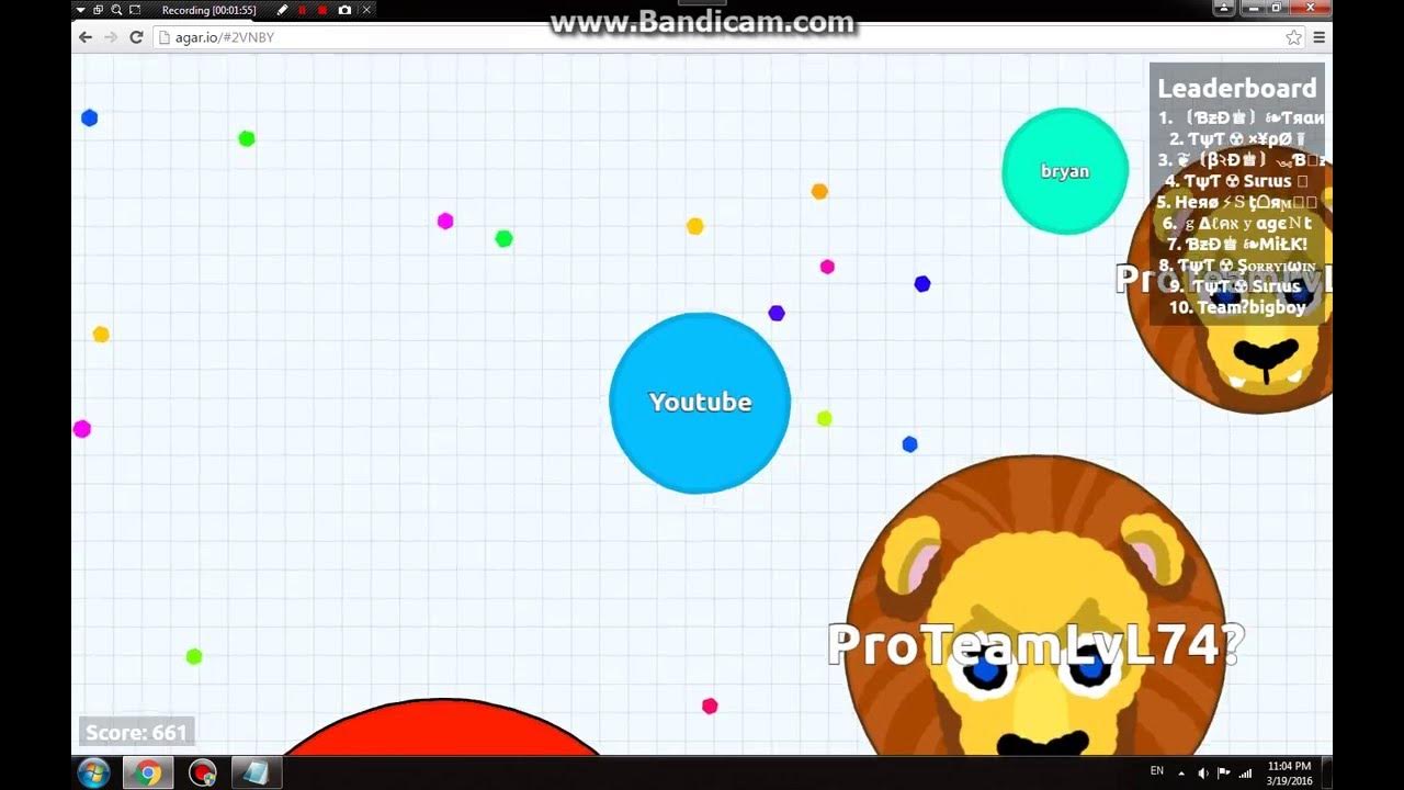 Agario Bots Gameplay YouTube