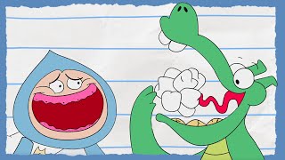 Bad Breath, Teeth Thief | Cartoons for Kids | Boy & Dragon Compilations