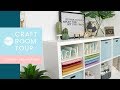 Craft Room Tour with Storage and Organization Tips by Aly Dosdall for We R Memory Keepers
