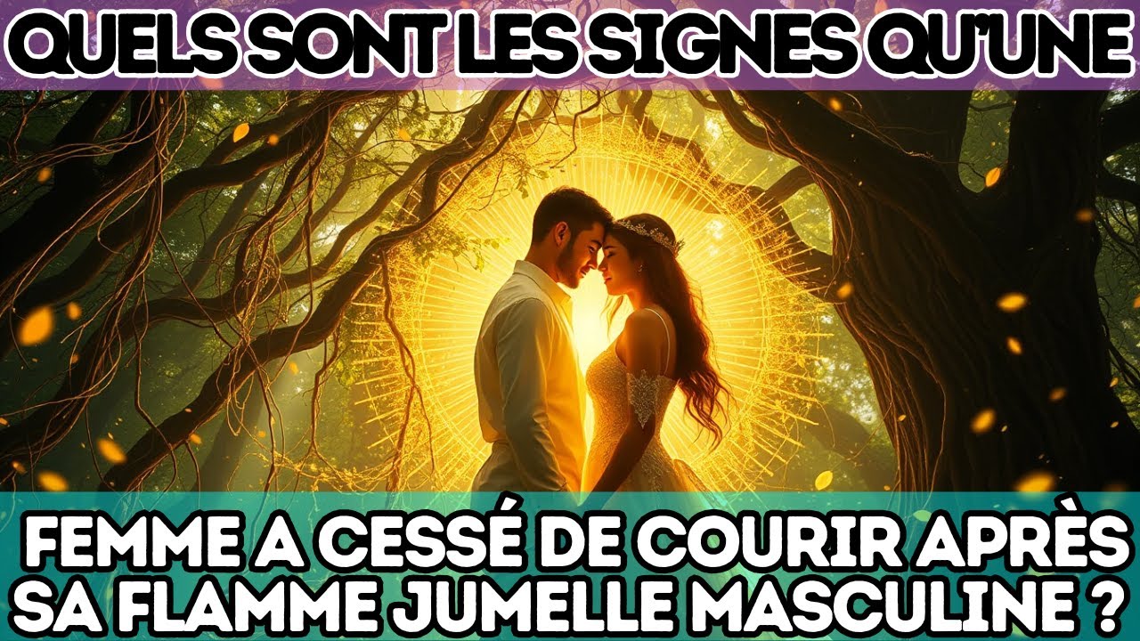 Quels sont les signes qu’une femme a cessé de courir après sa Flamme Jumelle masculine ?