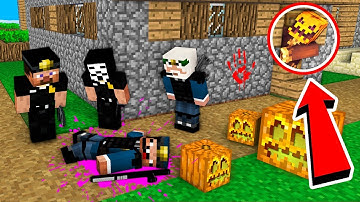 HALLOWEEN STRANGE INVESTIGATION : NOOB vs PRO vs HACKER vs GOD in Minecraft / Animation