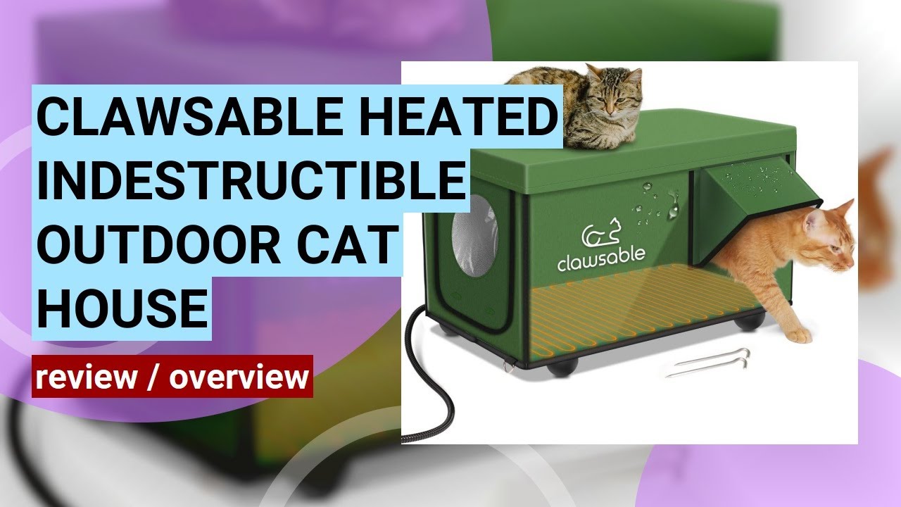 Clawsable Indestructible Heated Cat House Review: The Ultimate Outdoor Shelter for Feral Cats