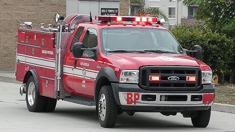 LAFD Fast Response 9, Engine & Rescue 4