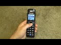 Ringtones on the Panasonic KX-TGA680B DECT 6+ Cordless Phone