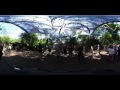 [watch in VR] 300 Spartans - psytrance forest rave - London 25 June 2016 (12 noon in the morning)