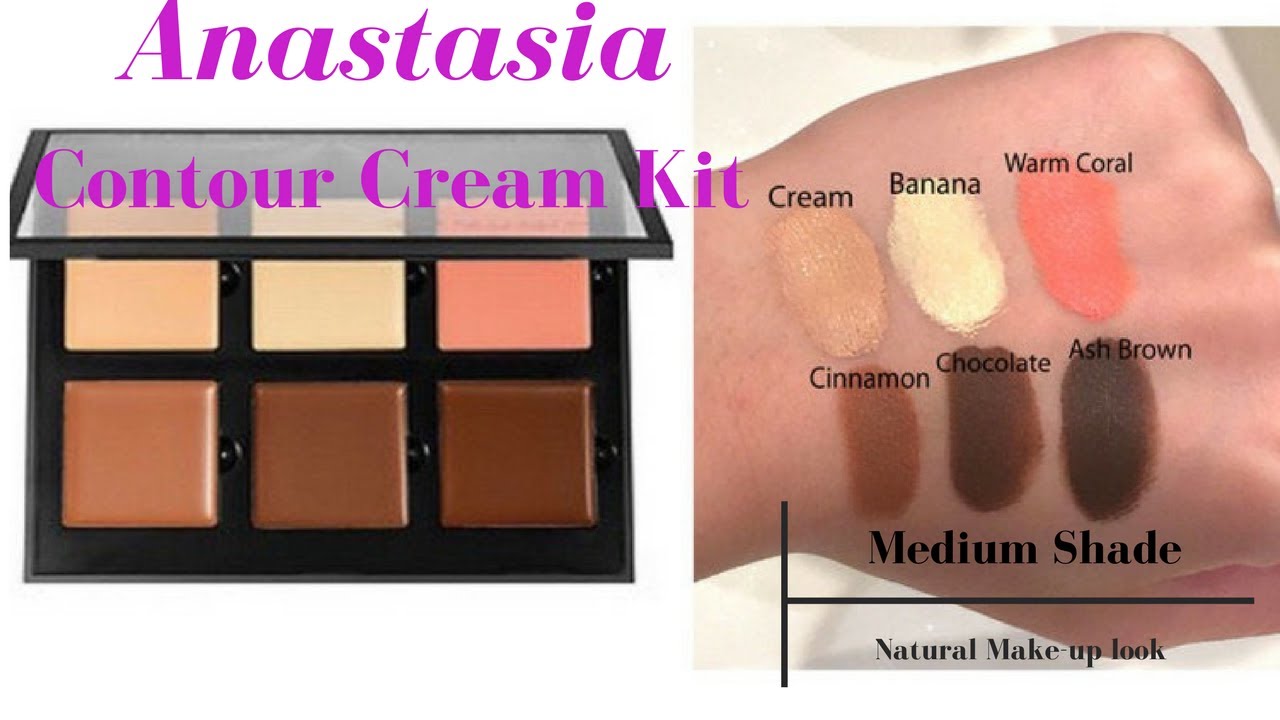 Anastasia Cream Contour KitNatural Makeup Tutorial For Brown Skin