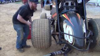 Trail-Way Speedway 358 Sprint Car Highlights