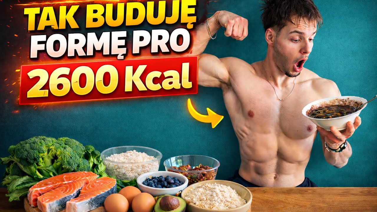 Tak Buduje Formę PRO 2600 Kcal | Jak Zostałem PRO