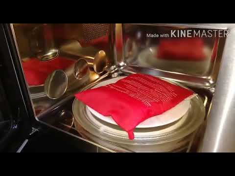 كيس تسويه وشوى البطاطس بالميكرويف عملى/قماش في الميكرويف😱ربنا يستر Microwave potato grill bag