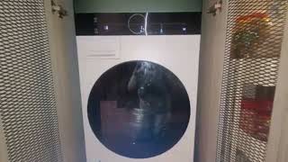 LG washing machine does stepping motion for 1 minute/60 seconds.