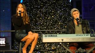 Pia Toscano & Jared Lee - "Have Yourself A Merry Little Christmas" - LA Live Tree Lighting 12/2/13