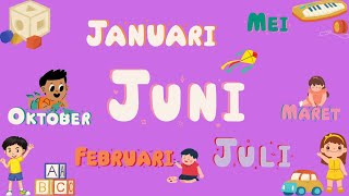 Mengenal Nama - Nama Bulan dalam Kalender | Balita | Mow Mow TV